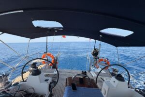 Cómo es un día navegando con Mares y Vientos